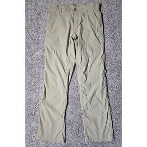 Eddie Bauer Travex Dress Outdoor Pants Khaki Cream Men's Size 32x32